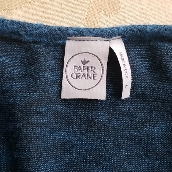 Women's Comfy Teal/ Egyptian Blue Drapy Sweater - Picture 3 of 3